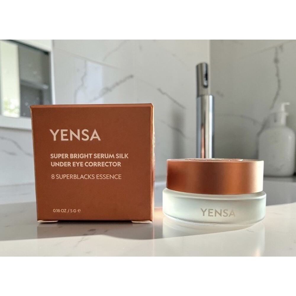 YENSA Super Bright Serum Silk Under Eye Corrector DEEP .18 oz / 5g Full Size NIB
